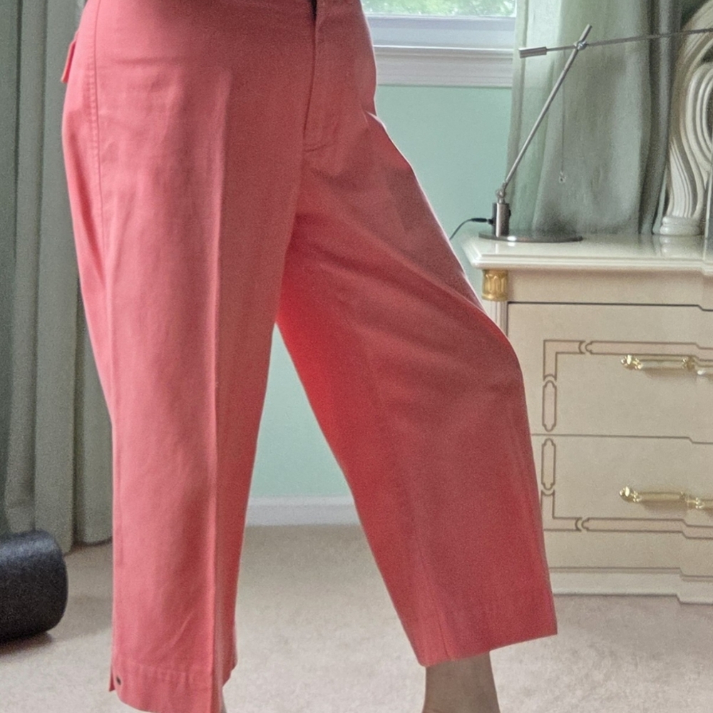 Jones New York 100% cotton Capri pants